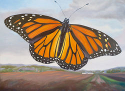 Summer Sojourner, oil on canvas, 36" x 52"