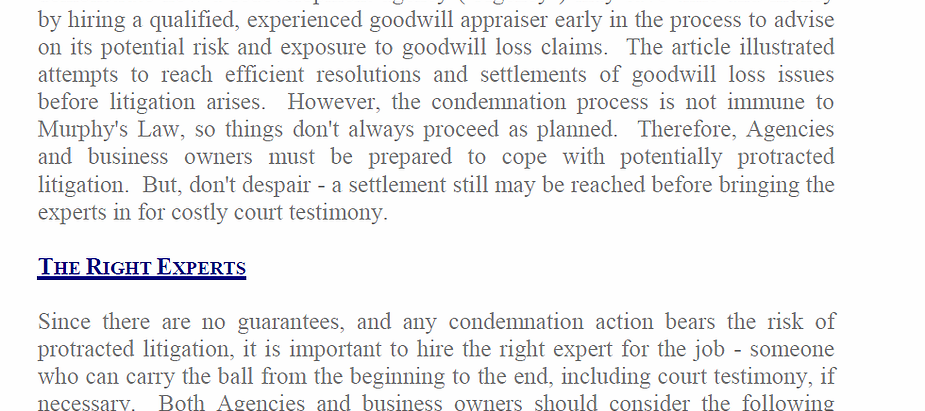 Another Resounding Victory for Cities, Redevelopment Agencies & Other Condemning Entities