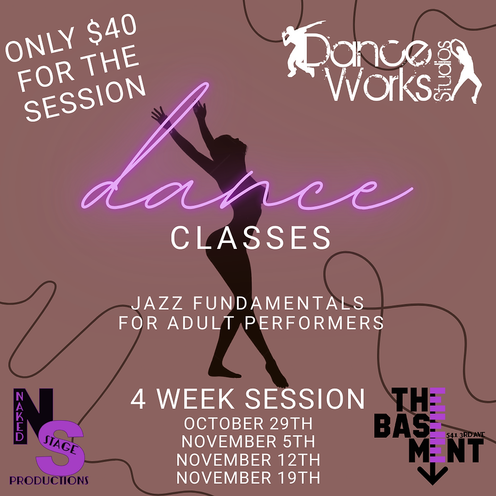 Jazz Fundamentals 4 Week Dance Class