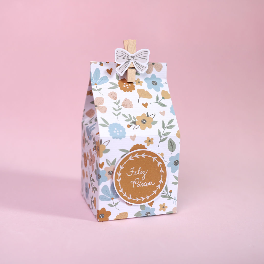 Caixa milk 7 x 7 x 13 cm