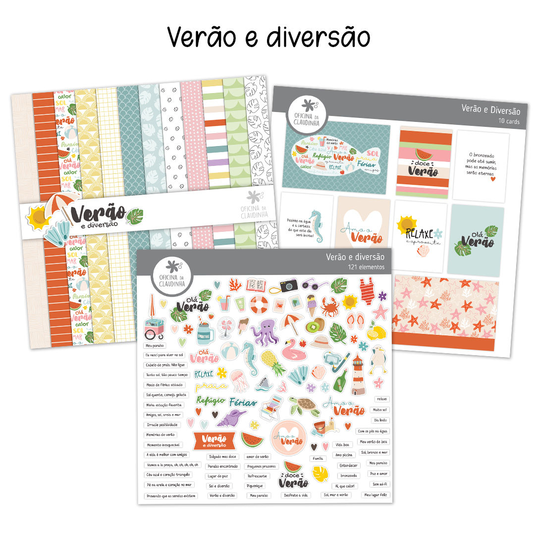 Verão e diversão | Pacote digital
