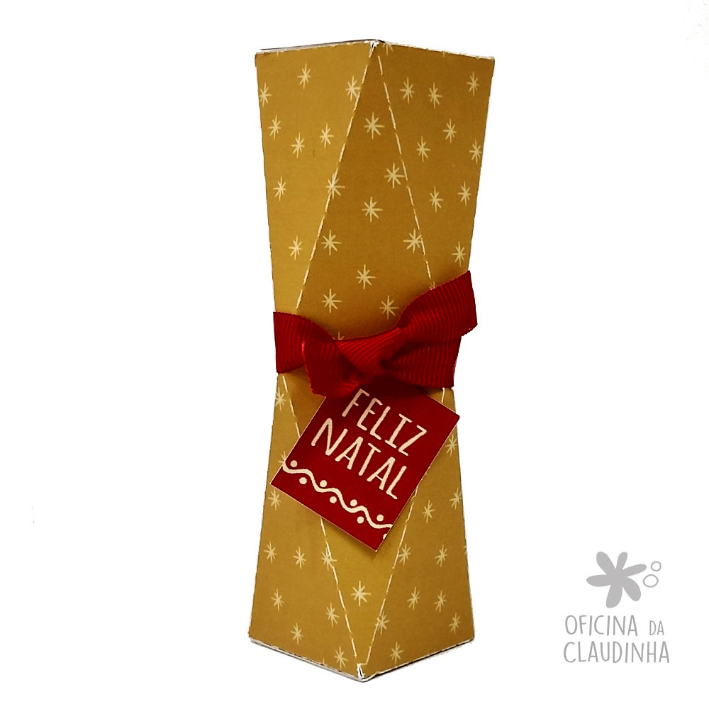 Caixa Multifacetada Pequena - Estrelinhas