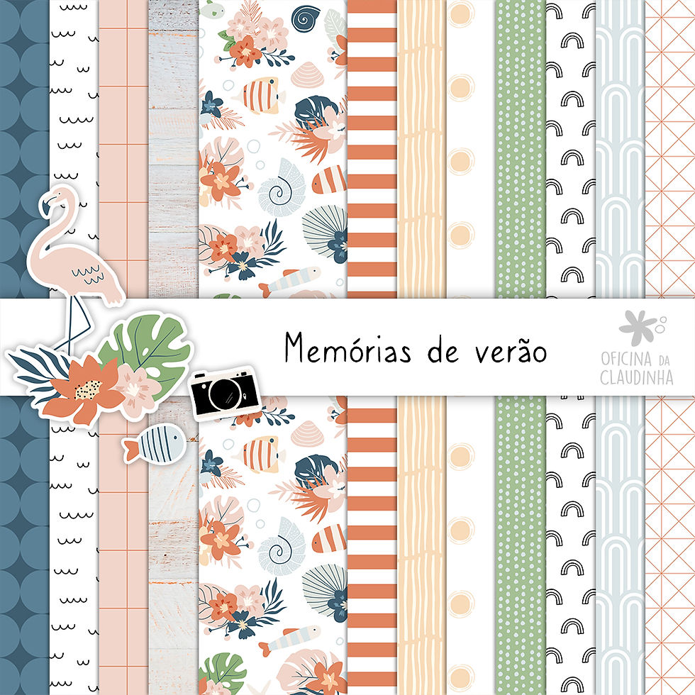 Memórias de verão | Papéis impressos