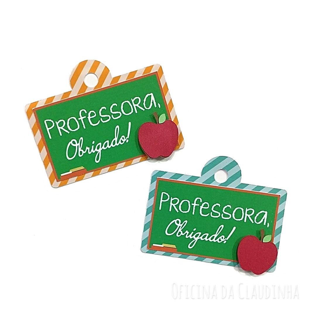 Aplique lousa - Obrigado professor