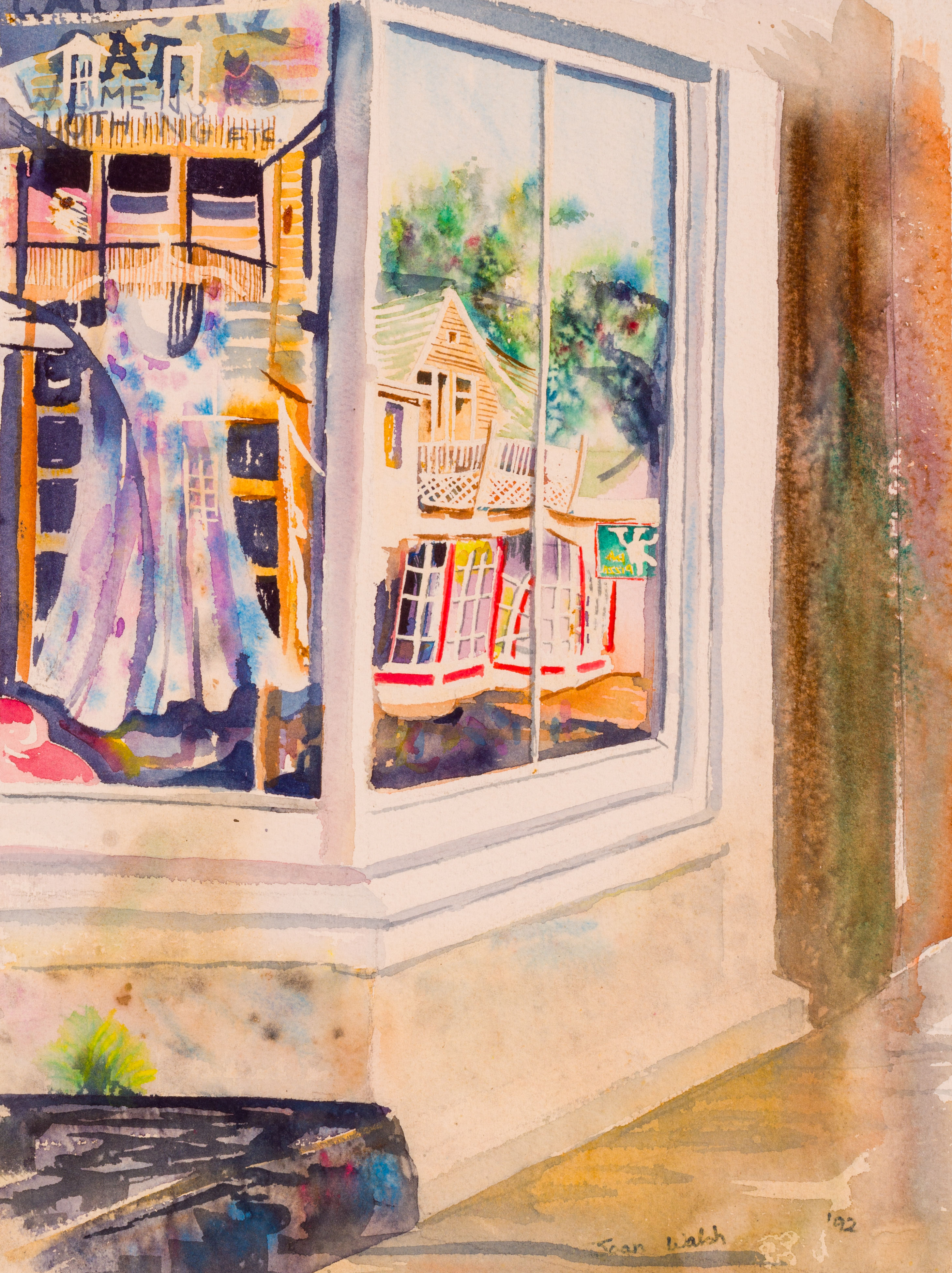 Casual Cat Reflection