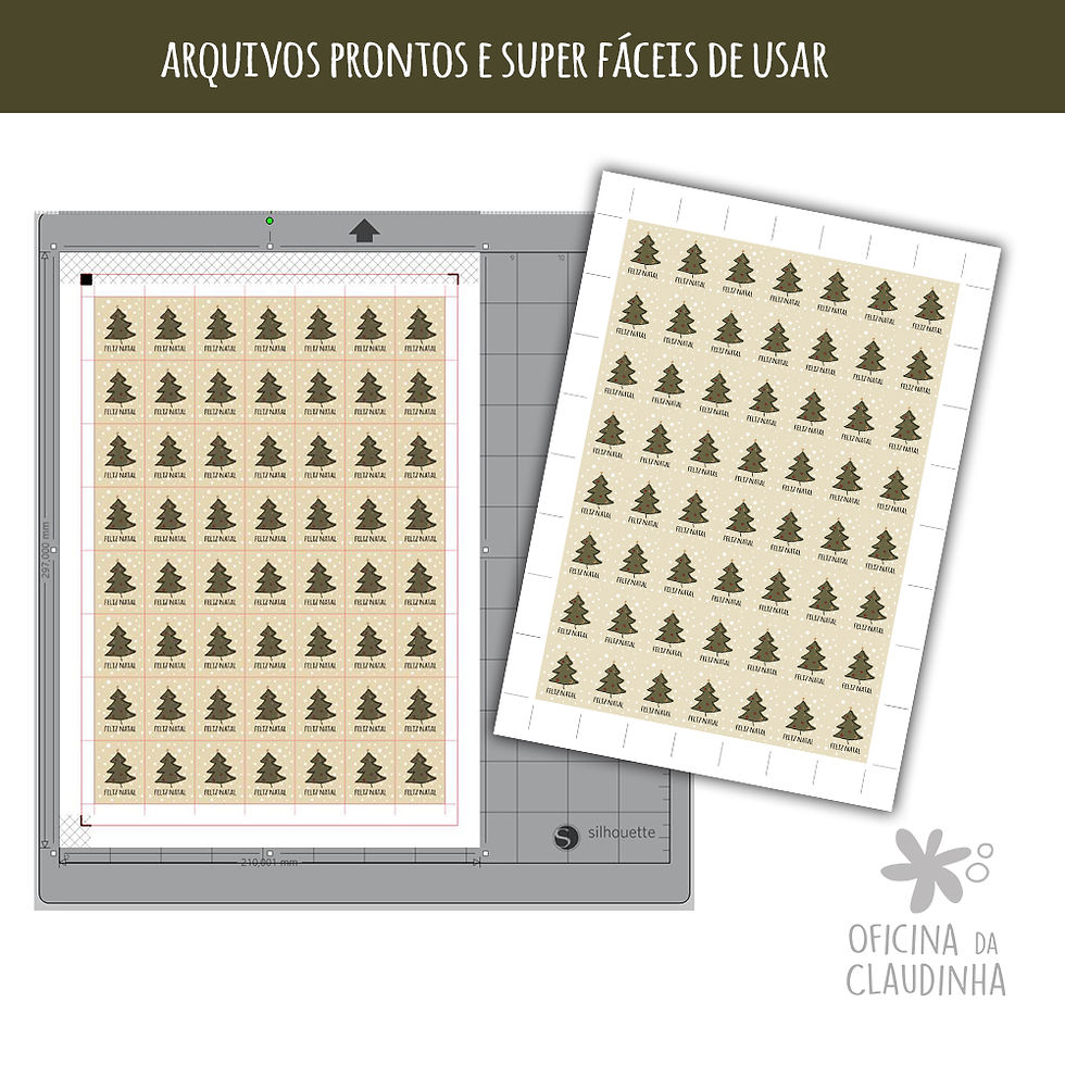 Miniatura: Caixa Multifacetada Grande - Árvores