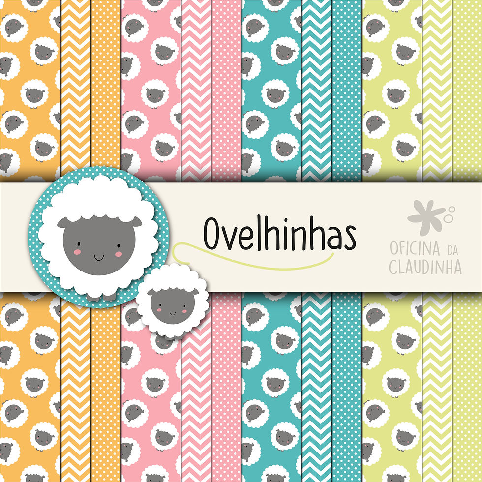 Ovelhinhas | Papéis impressos