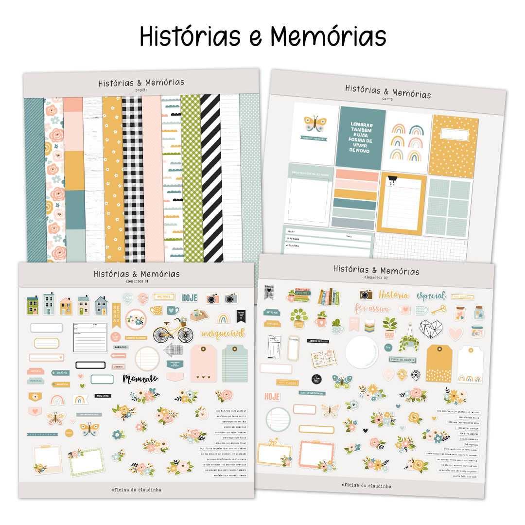 Histórias e Memórias | Pacote digital