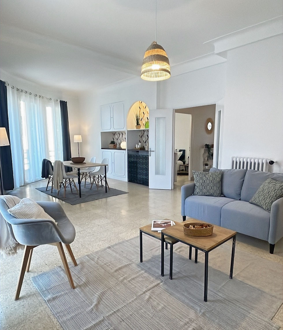 Home Staging - 3 pièces Nice Gorbella !