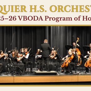 FHS Orchestras Awarded Program of Honor