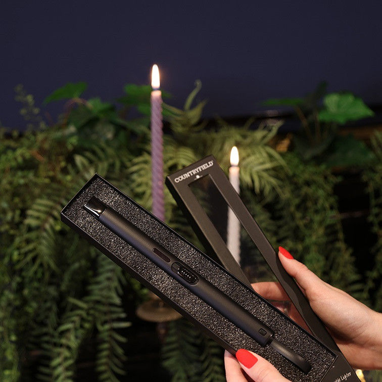 Feuerzeug USB Schwarz