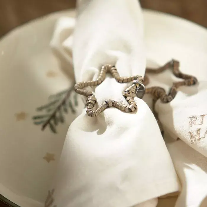 Rivièra Maison Serviettenring Rustic Rattan Pretty Star