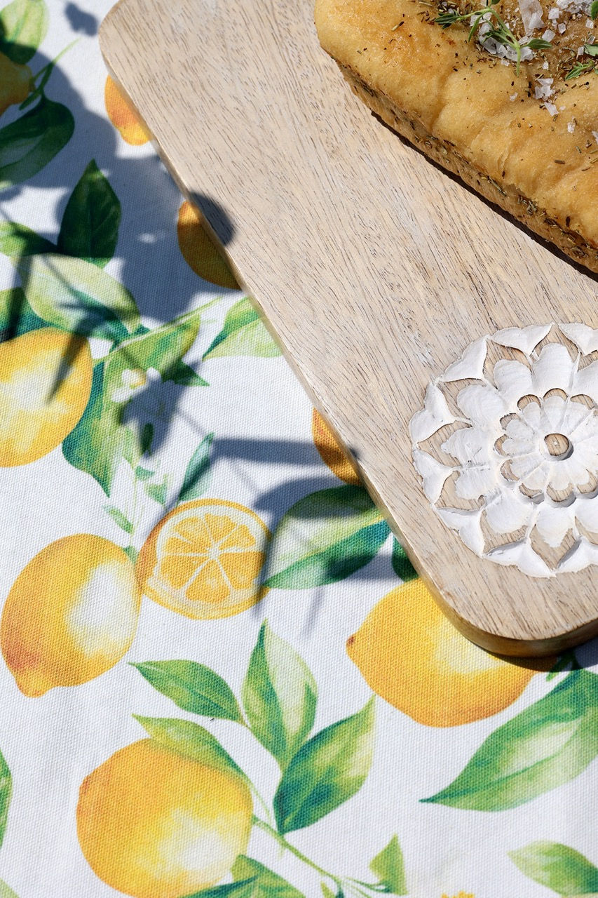 Miniaturbild: Amalfi Tischdecke mit Zitronen