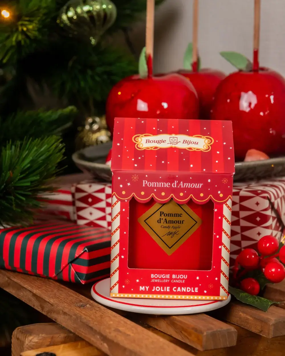 My Jolie Candle Kandierter Apfel - Pomme d'Amour