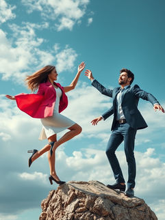 O salto de fé profissional