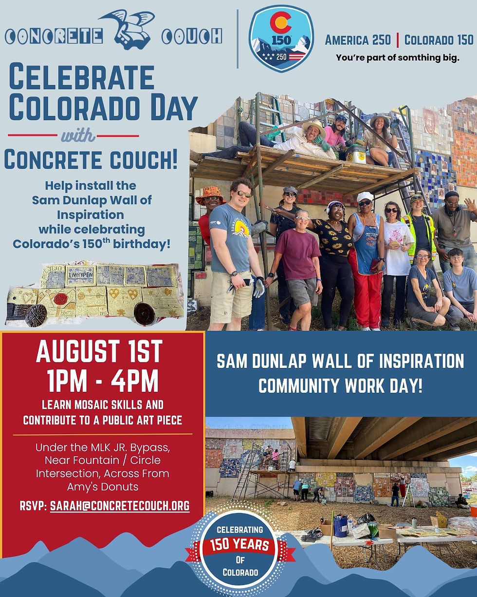 Mosaic Installation Session - Free! Volunteers Wanted!