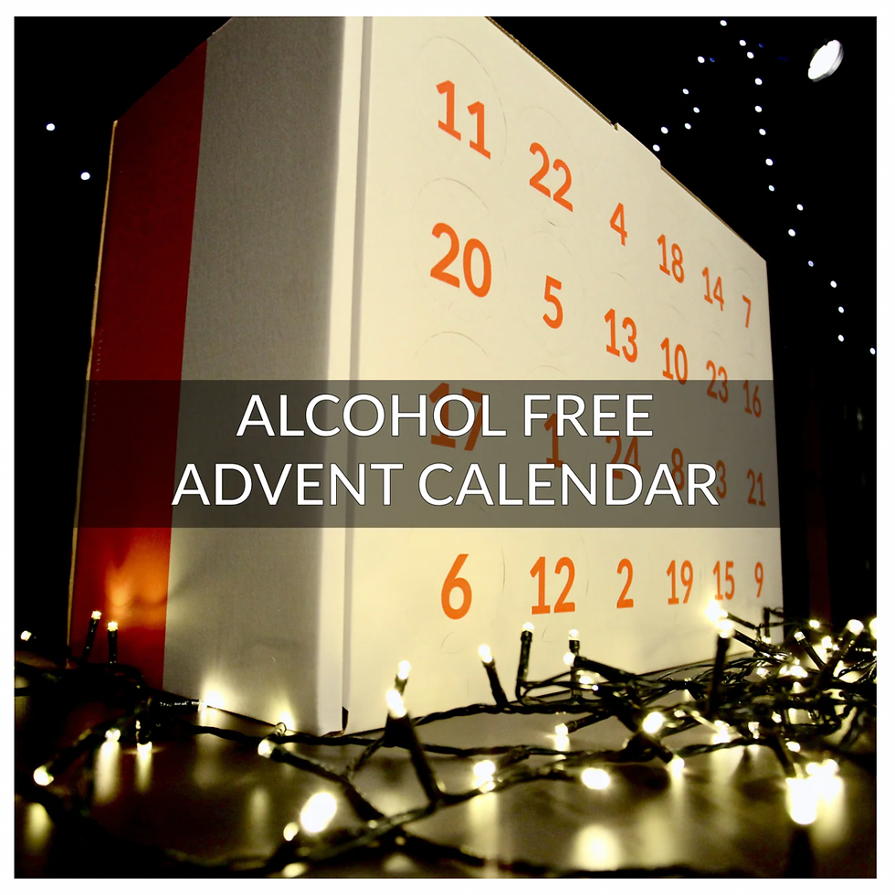The Ghost Whale Advent Calendar box of low/no alc drinks