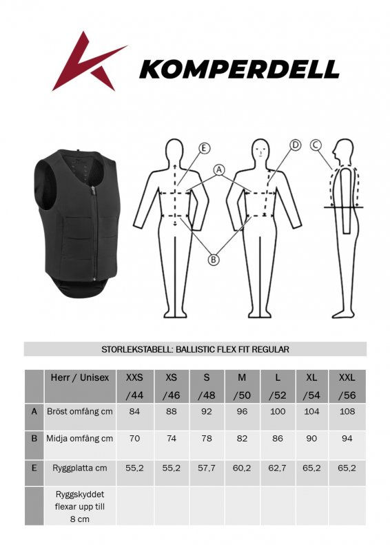 Miniatyrbild: Ballistic Flex Fit Regular Herr/Unisex