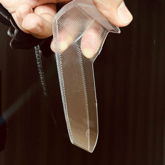 Automotive EV head light 3d printed with our High transparency SLA 3D Printing resin