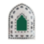 Lippan Art Jharokha design with Green acrylic background unique home decor giving traditional look