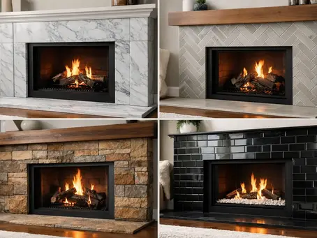 12 Fireplace Tile Surround Ideas That Last