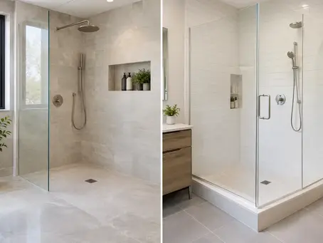 Curbless Versus Curbed Shower: Which Fits?
