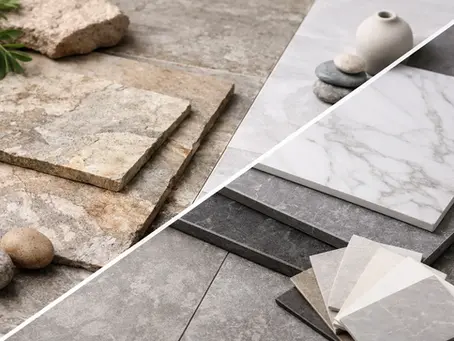 Natural Stone vs Porcelain: Which Tile Fits?