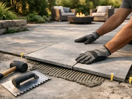 Outdoor Patio Tile Installation That Lasts