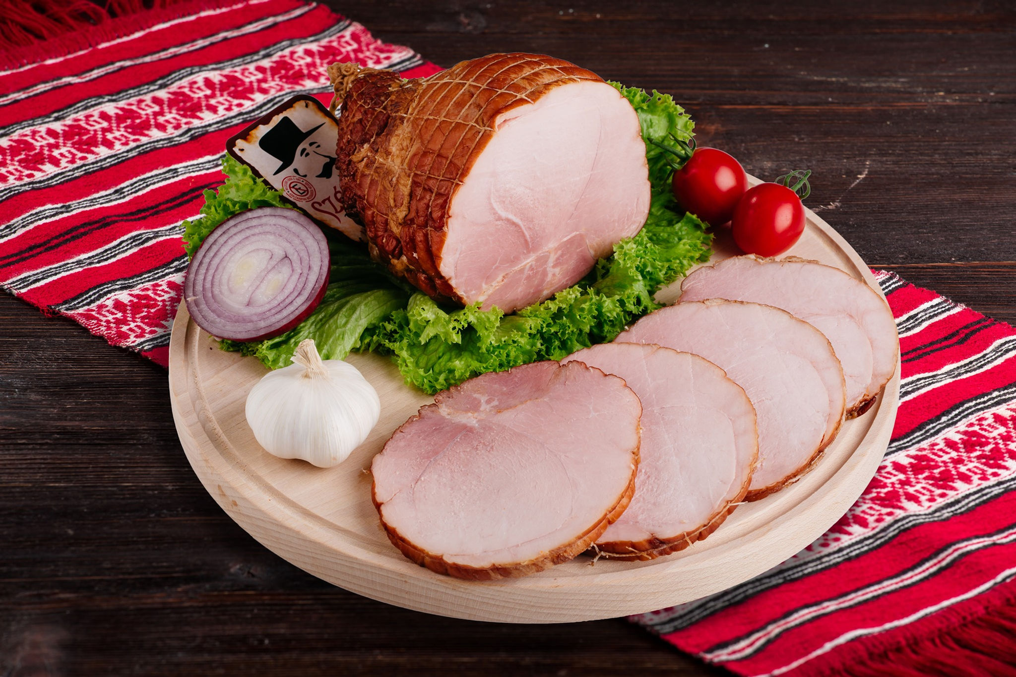 Jambon de casă Mangaliță - 250g