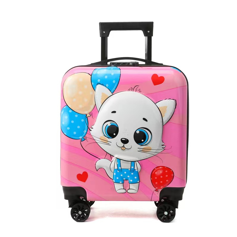 🎈 Balloon Kitty Travel Suitcase – Sweet, Stylish & Ready for Every Adventure