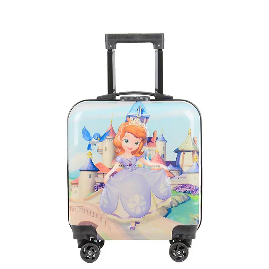 💜 Cute Character-Style Travel Suitcase – Where Every Journey Feels Magical