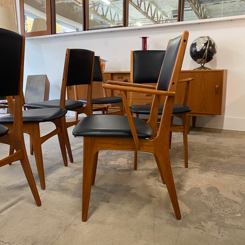 Chaises en teck