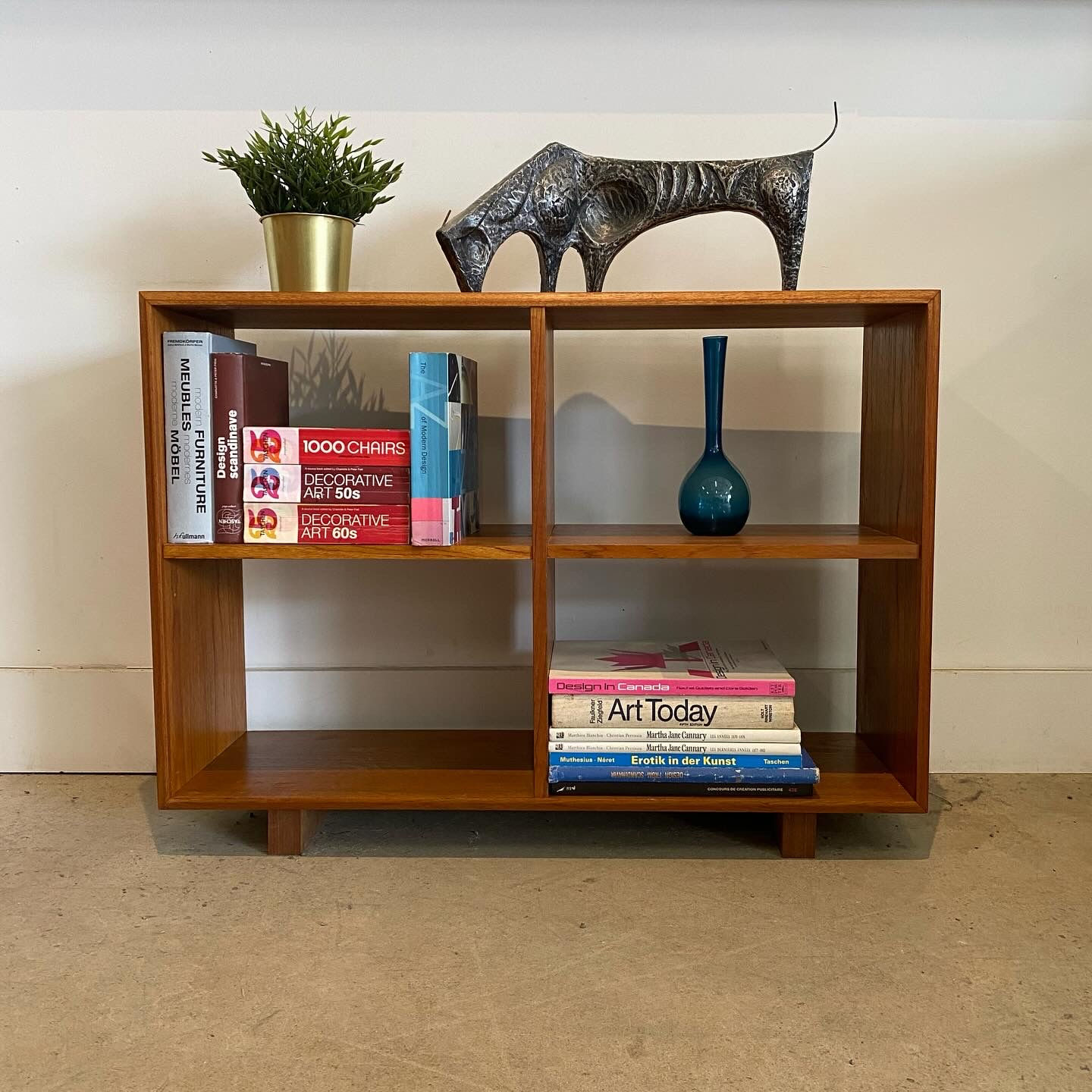 Bibliothèque en teck