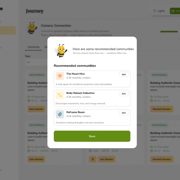 ReBe app — Phase 1 Awareness