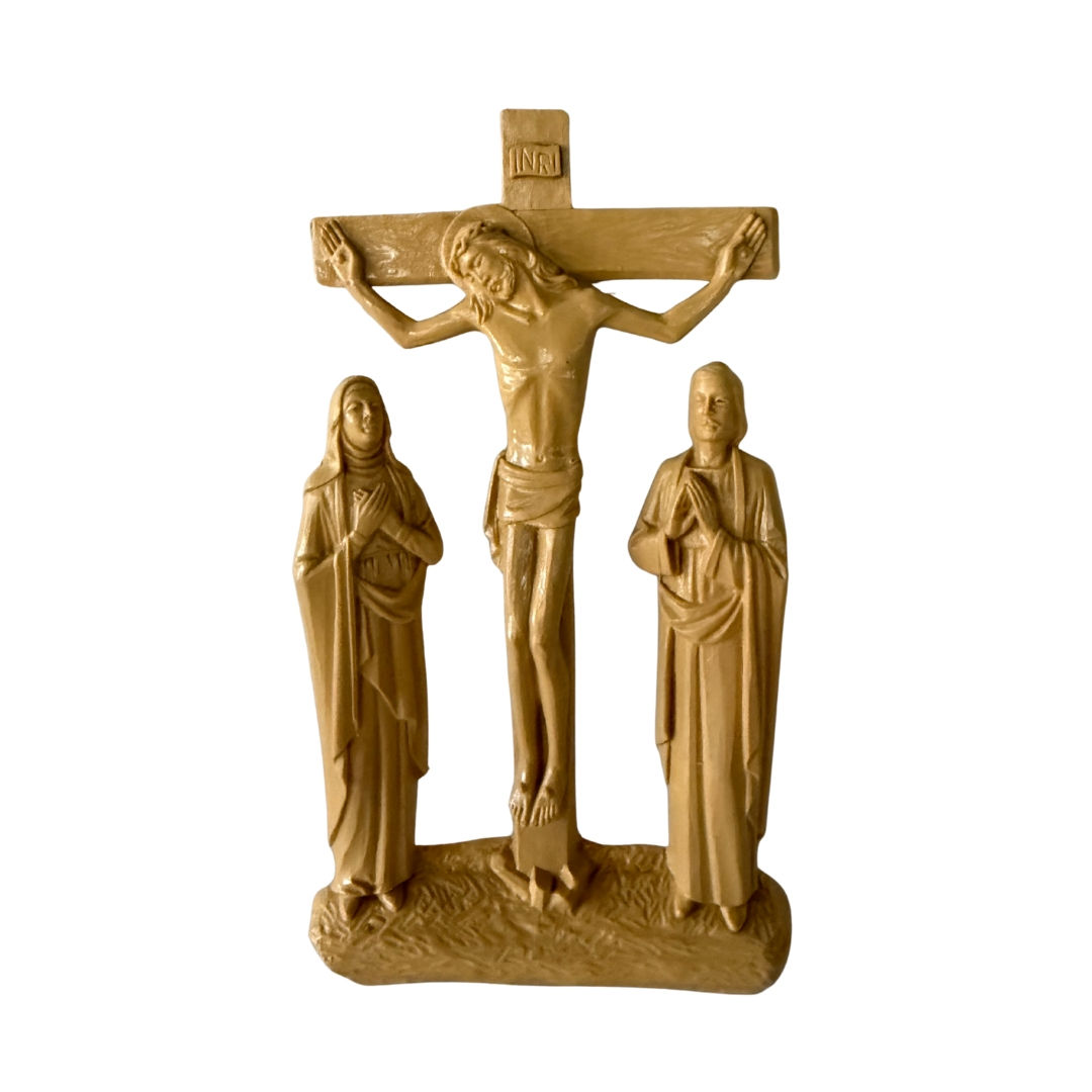 Plastic Jesus, Mary, and John Hanger