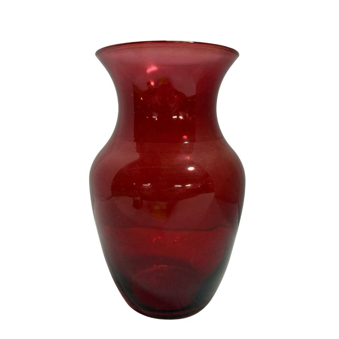 Red Vase