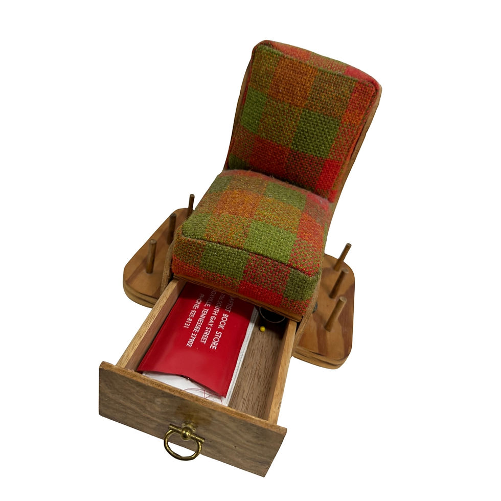 Thumbnail: Rocking Chair Pin Cushion