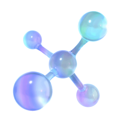 3d-glassy-holographic-connections-in-a-glass-molecule.gif