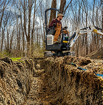 Downspout Excavation