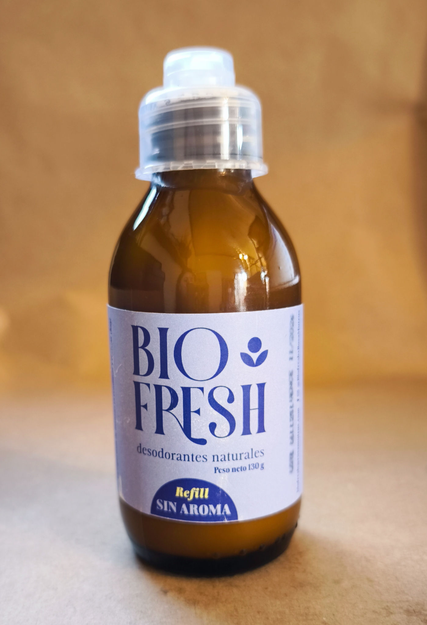 Refill para desodorante roll-on sin aroma