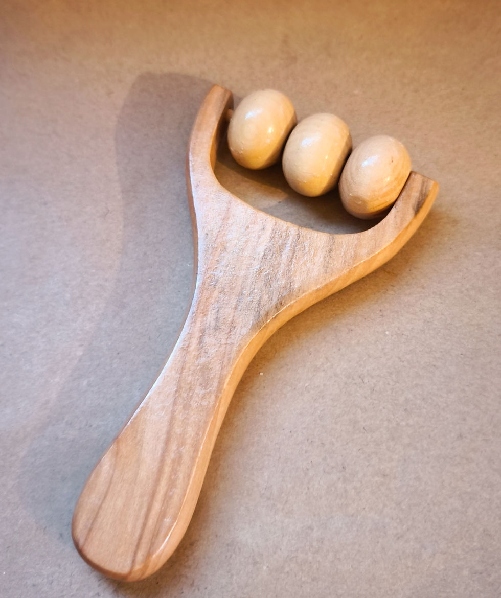 Miniatura: Masajeador de madera