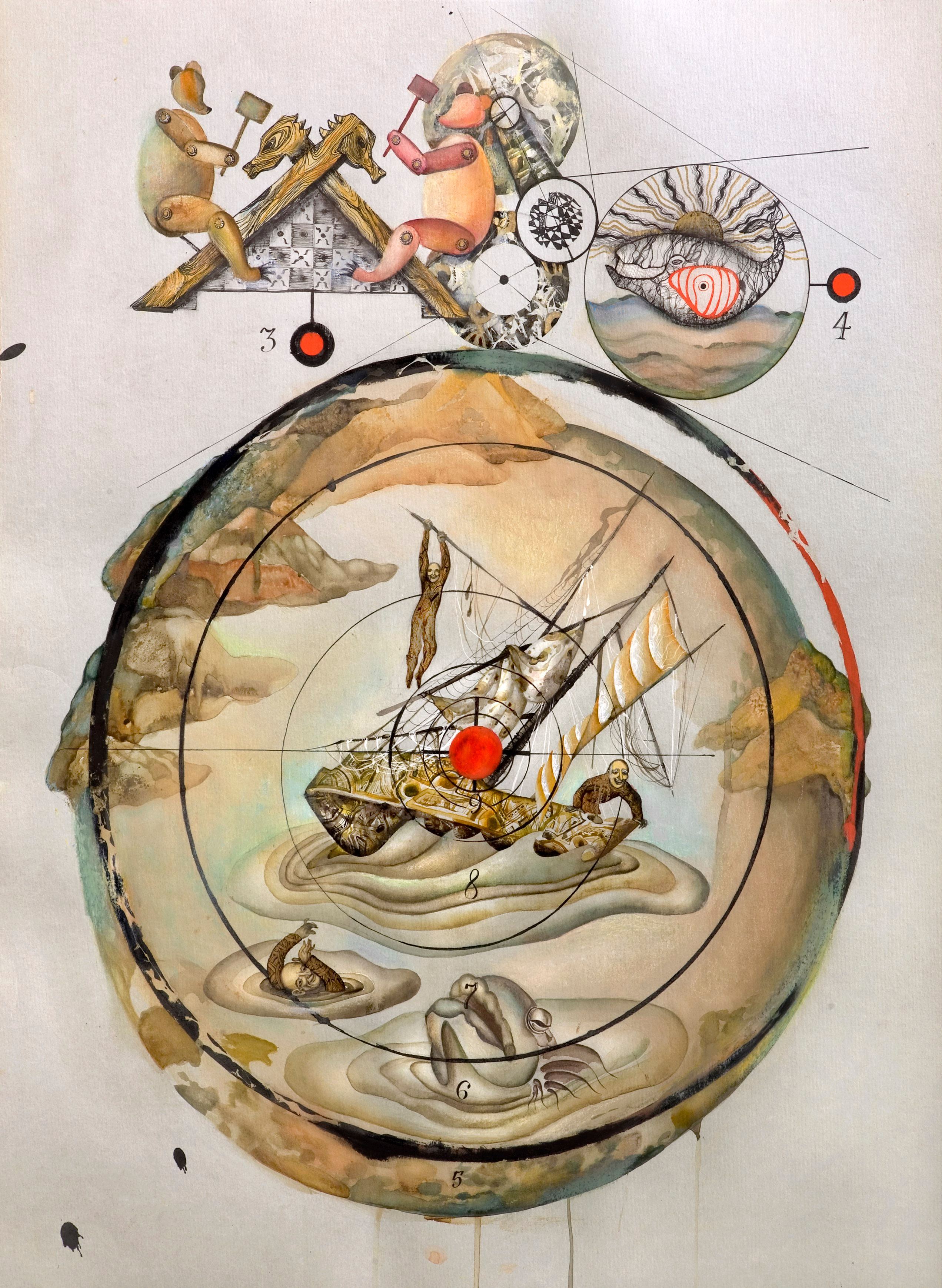 Hunters on Leviathane (giclée print)