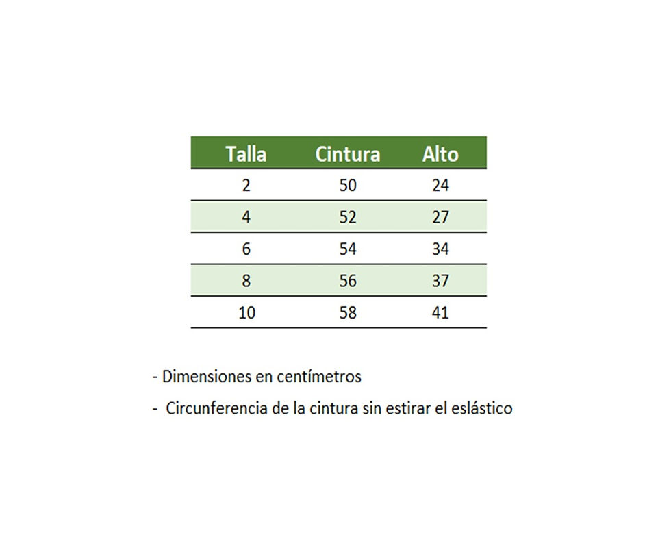 Miniatura: Pantaloneta Ed. Fís. Preescolar