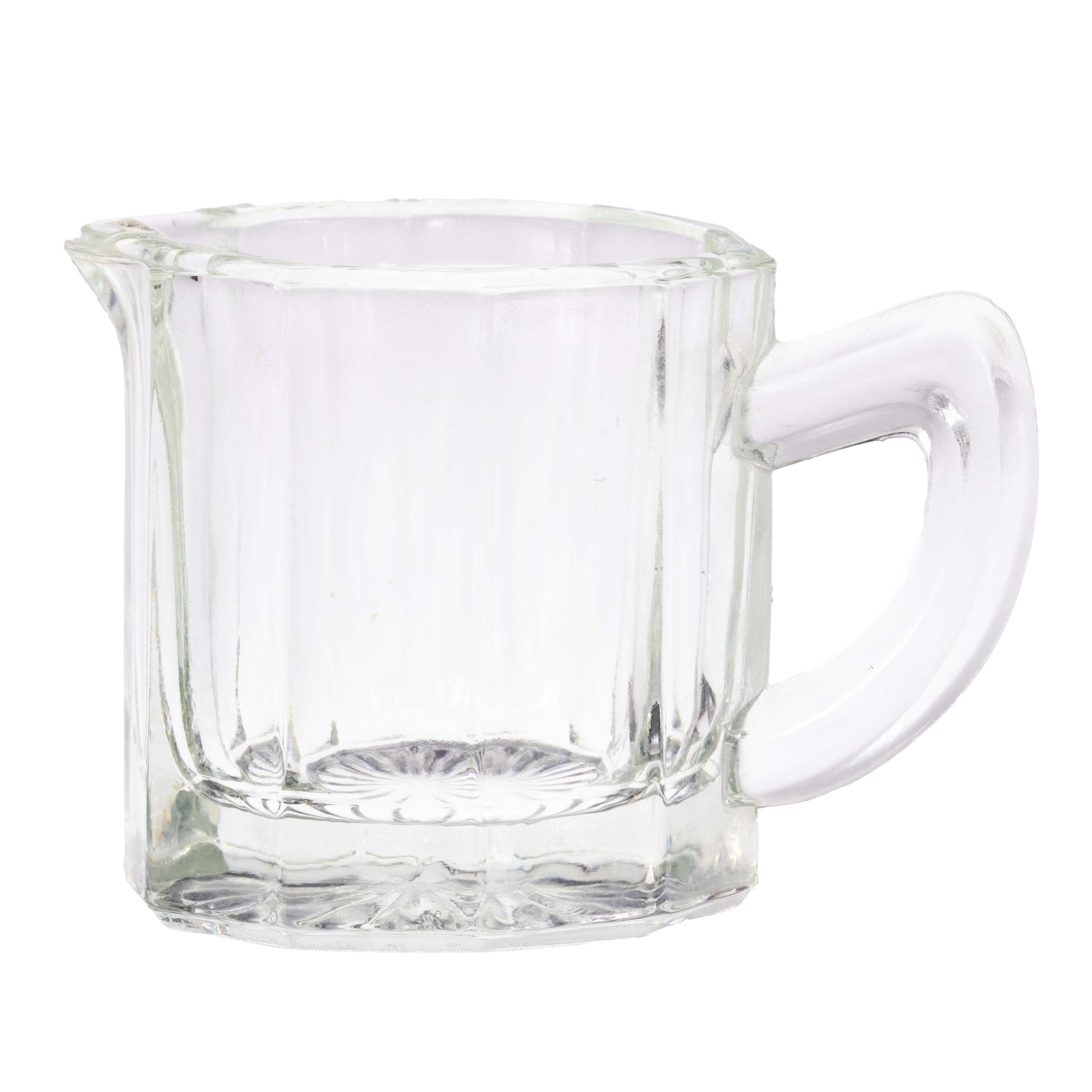 Mini Creamer Peerless Colonial Clear collection by Indiana Glass