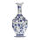 Thumbnail: Gorgeous Belfort Delft-style Floral Decanter with Cork Stopper by Coalport