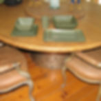 Vintage Dinner Service Earthenware Set Retro Style table setting