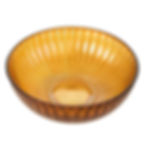 Vintage Imperial Glass Marigold Carnival Bowl decorative glass home decor accessory inside