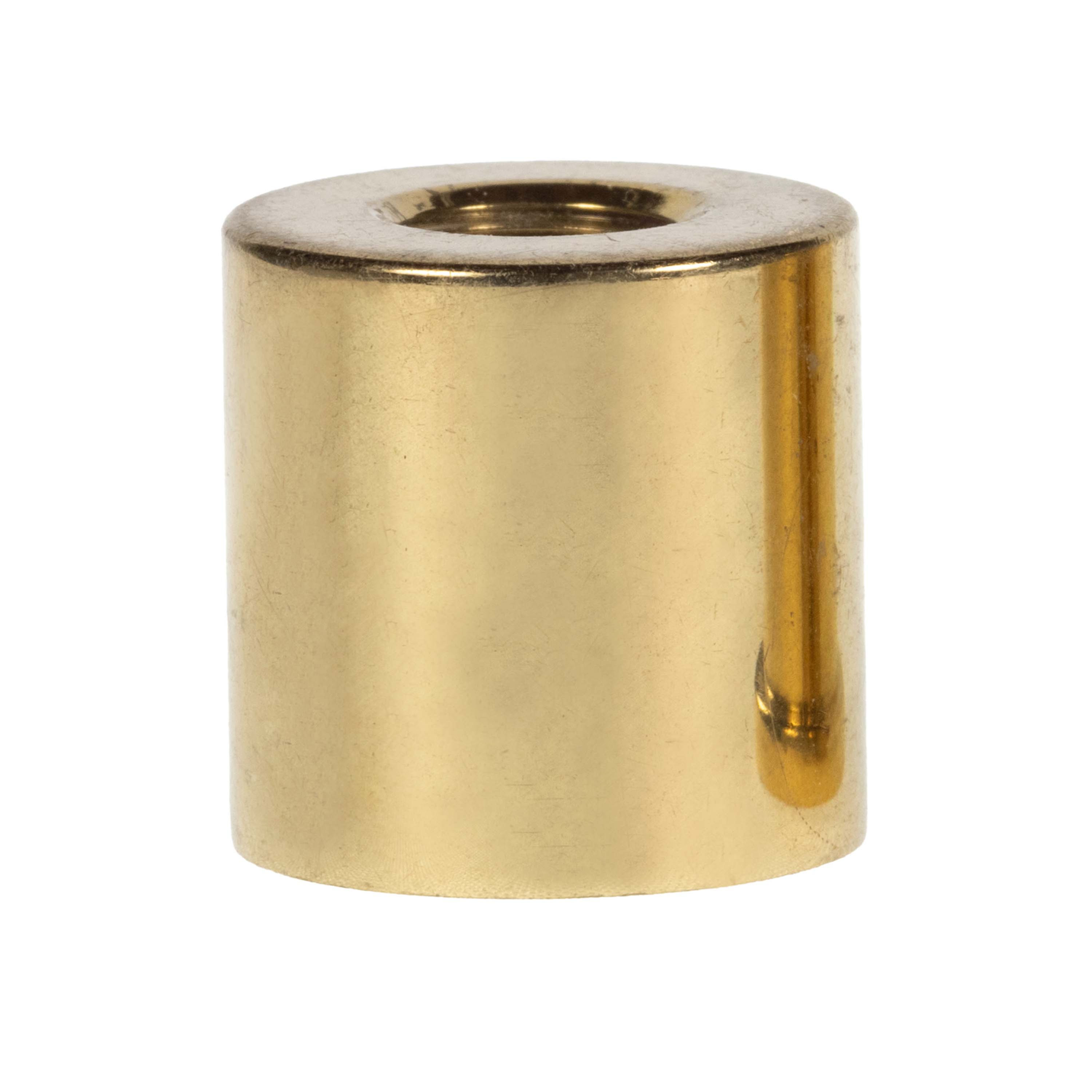 Ferrule without flange for chandelier S-arm repair brass outside