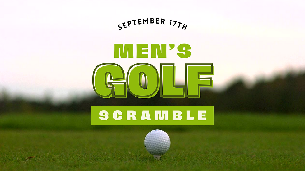 Men's Golf Scramble