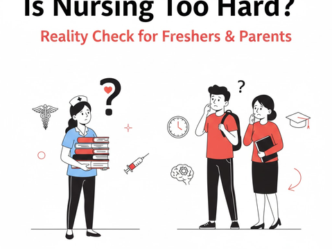 Is Nursing Too Hard? Reality Check for Freshers & Parents